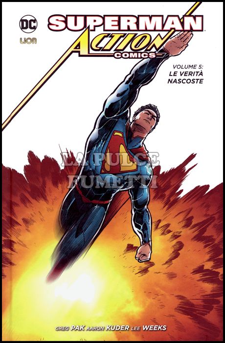 DC LIBRARY - DC NEW 52 LIMITED - SUPERMAN - ACTION COMICS #     5: LE VERITÀ NASCOSTE
